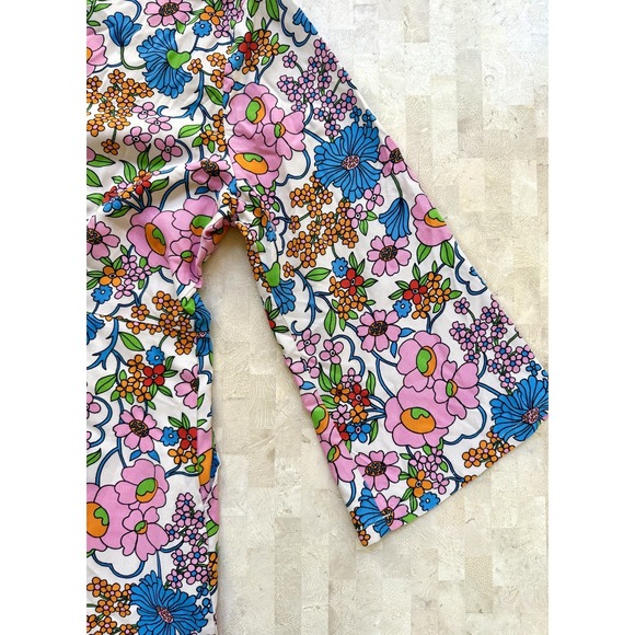 Joanie Retro Vintage Style Effie Dress Size 14 UK 18 Floral Pockets Mid Length - Picture 7 of 9